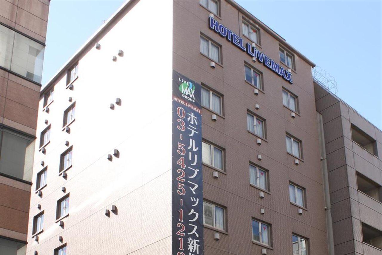 Hotel Livemax Budget Shinbashi Tokyo Bagian luar foto