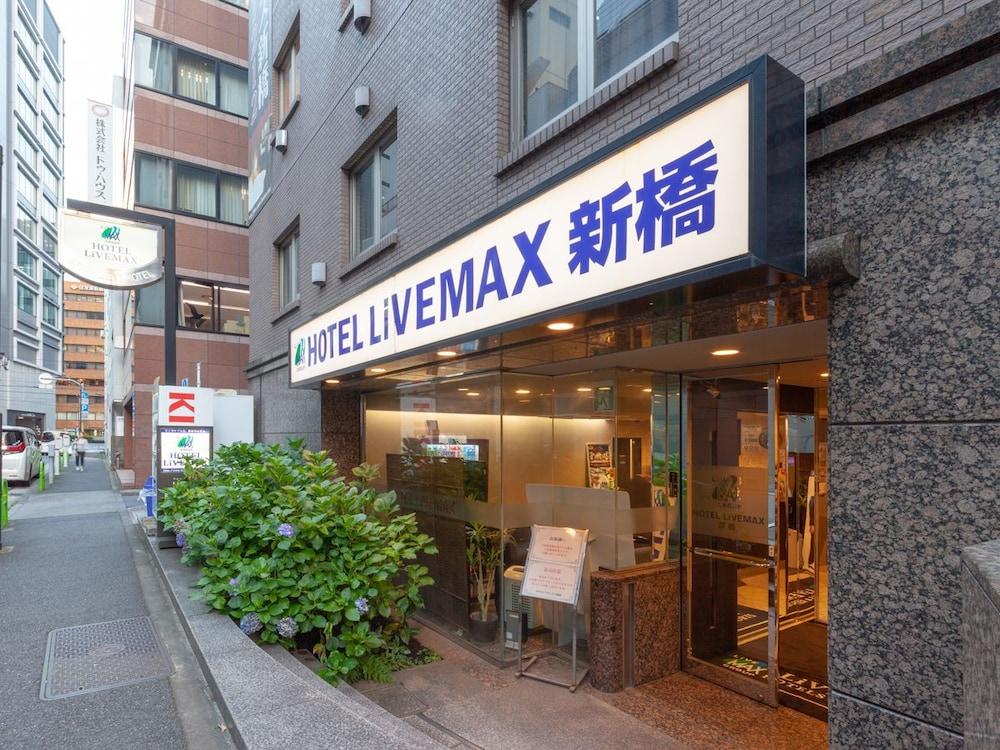 Hotel Livemax Budget Shinbashi Tokyo Bagian luar foto